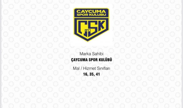 Çaycuma Spor Kulübü'ne Tarihi Başarı, Marka Tescil Belgesi Alındı