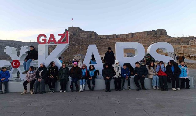Çocuklar Kars ve Sarıkamış'ta tarihle buluştu