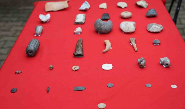 Cumhuriyet dönemi ilk paralarından Osmanlıca yazılı sikke Amida Höyük kazısında çıkarıldı