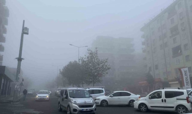 Diyarbakır'da ulaşıma sis engeli