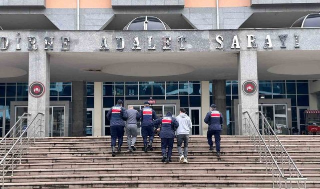 Edirne'de uyuşturucu suçundan aranan 2 kişi tutuklandı