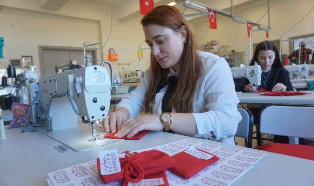 Efsane renk 'Edirne kırmızısı' öğrencilerin elinde hayat buluyor