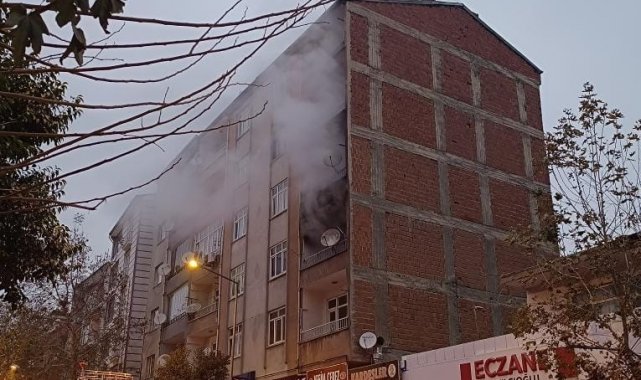 Elazığ'da ev yangını