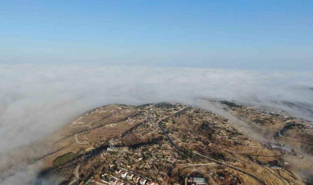 Elazığ'da sis etkili oldu