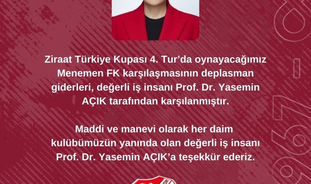 Elazığspor'a deplasman desteği