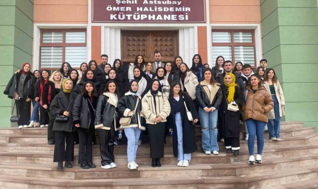 Emet MYO öğrencileri Kütahya Evliya Çelebi Yerleşkesinde