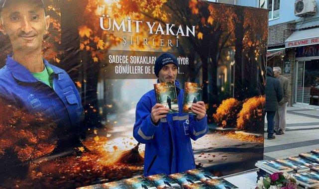 Engelli yazar, sokakta biriktirdiği hâtıraları dizelere döktü