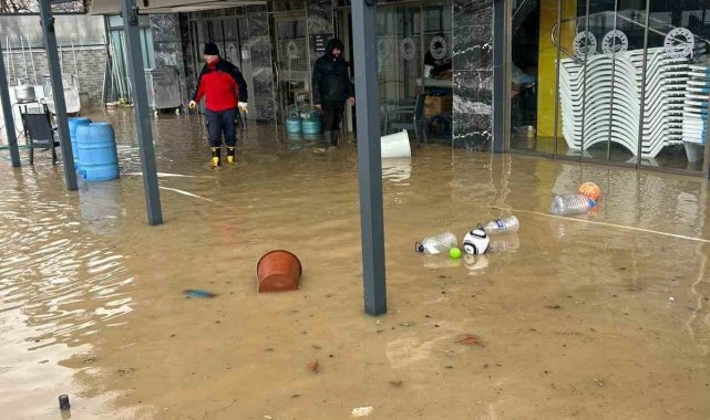 Erdek'te su baskınlarına karşı yoğun önlem