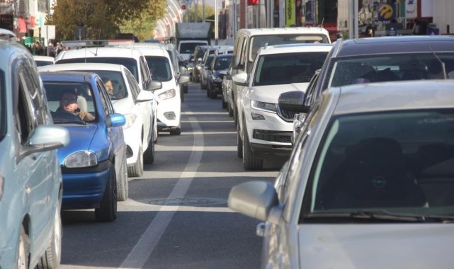 Erzincan'da araç sayısı 76 bin 678 oldu