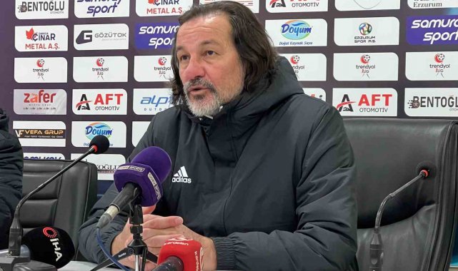 Erzurumspor FK - Adanaspor maçının ardından