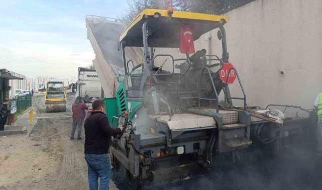 Esenyurt'ta konforlu ulaşım için yollar yenileniyor