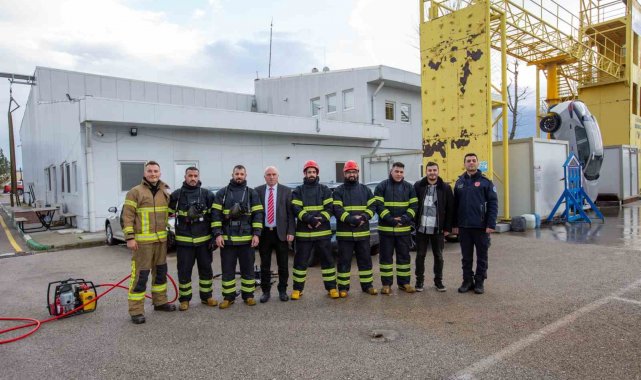 Filistinli 'alev avcıları', Bursa'da eğitiliyor