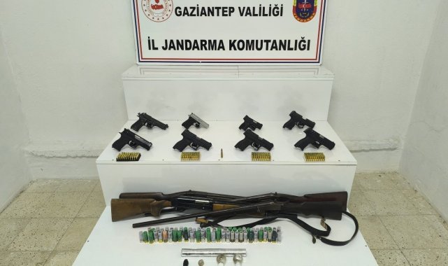 Gaziantep'te kaçakçılık ve uyuşturucu operasyonu: 226 gözaltı