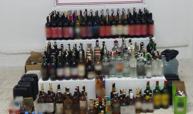 Gaziantep'te sahte ve kaçak alkol operasyonu: 6 gözaltı