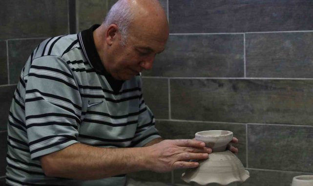 Geçmişin izlerini taşıyan eserler geleneksel sanatlarla gün yüzüne çıkıyor