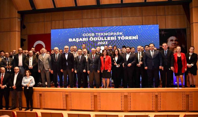 GOSB Teknopark Başarı Ödülleri sahiplerini buldu