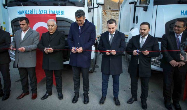 Hakkari İl Özel İdaresi araç filosuna güçlendirdi