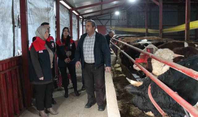Hayvancılıkta aldığı destek ile büyüyor