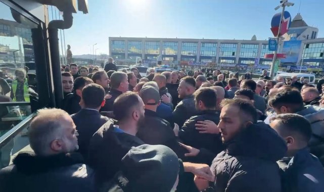 İBB'den Otogar'daki faiş zam protestosuna müdahale