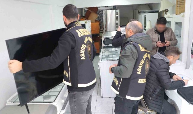İkinci el eşya alım satımı yapan işletmeler denetlendi