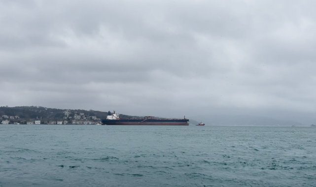 İstanbul Boğazı'nda tanker arızası yaşandı, gemi trafiği durduruldu