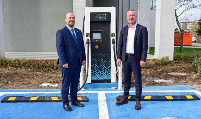 Karacabey'de elektrikli araç şarj istasyonları hizmete girdi