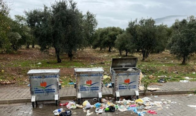 Karacasu Belediyesi'nden çöp uyarısı