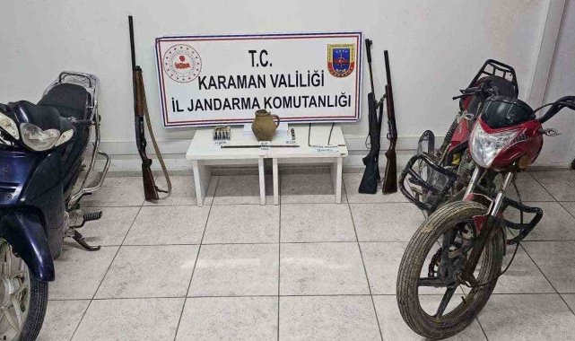Karaman'da aranan 8 kişi tutuklandı