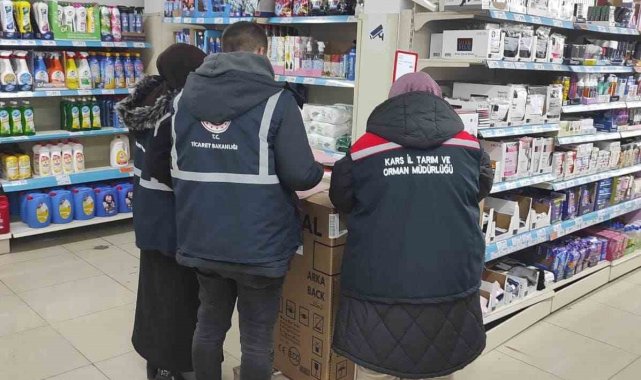 Kars'ta gıda denetimleri sürüyor