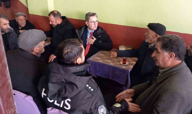 Kaymakam Emirhan Arıkan'dan esnaf ziyareti