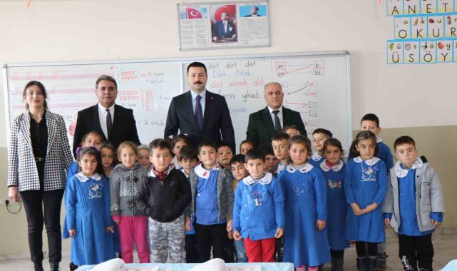 Kaymakam Karali'den okul ziyaretleri