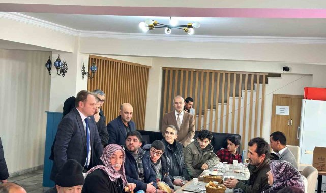 Kaymakam Koşansu özel bireylerle buluştu