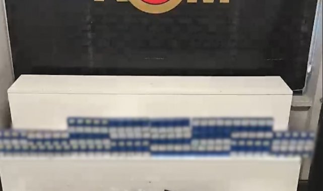 Kayseri'de kaçak sigara operasyonu