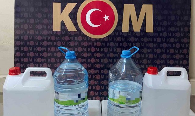 Kırıkkale'de yılbaşı öncesi kaçak içki operasyonu: 1 gözaltı