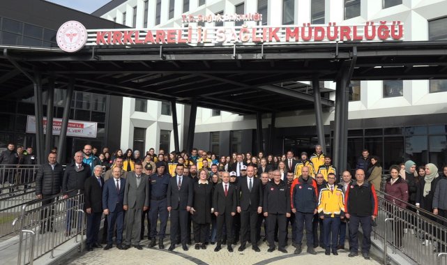 Kırklareli'nde 'Fermuar Sistemi ile Yaşama Yol Ver' lansmanı yapıldı