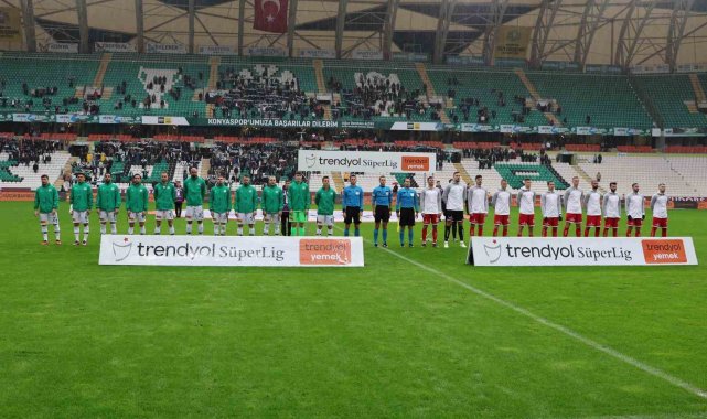 Konyaspor ile Antalyaspor 27. randevuda