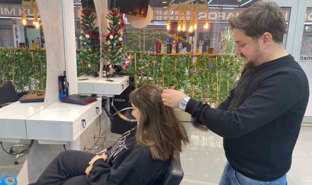 Kuaförler yılın son günlerini çalışarak geçirecek