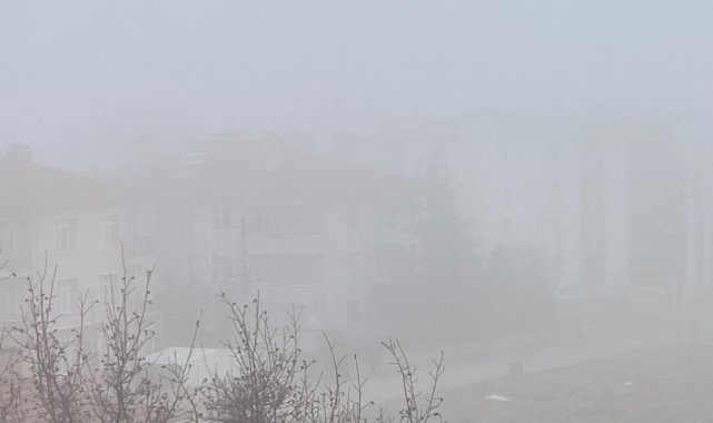 Kulu'da sis etkili oluyor