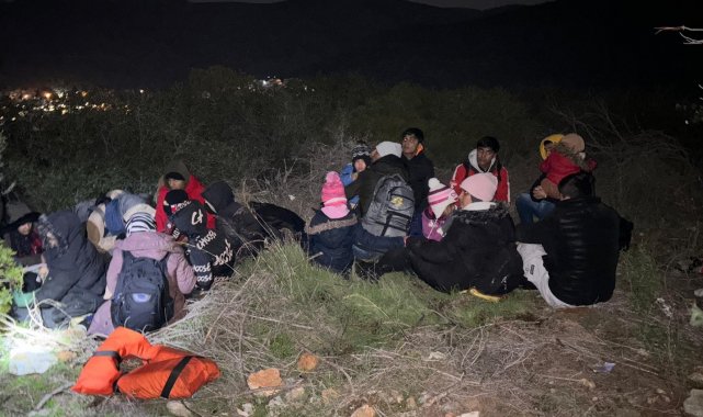Kuşadası'nda 23 düzensiz göçmen ve 1 organizatör yakalandı