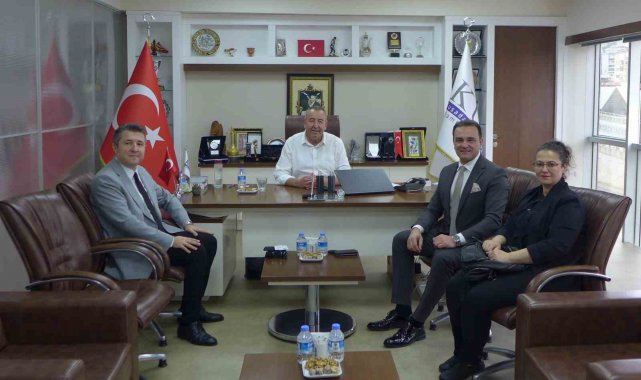 KUTO Başkanı Akdaoğan, Aydınlı banka müdürünü ağırladı