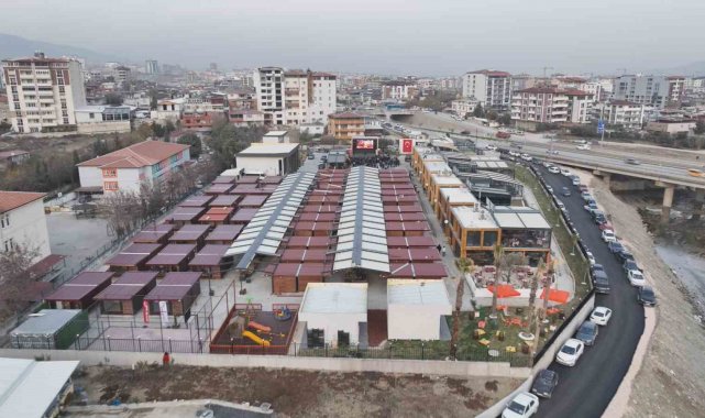 Medeniyetler beşiği Hatay'ın kültürü ve sanatı 82 atölyenin yer aldığı çarşıda yaşatılacak