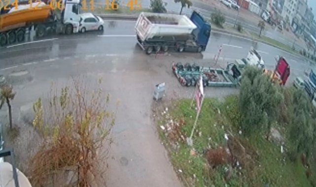 Milas'taki kazanın kamera görüntüleri ortaya çıktı
