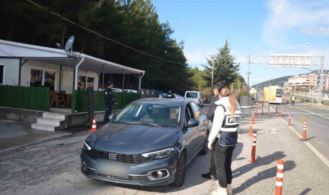 Muğla'da 'Türkiye Güven Huzur' uygulaması