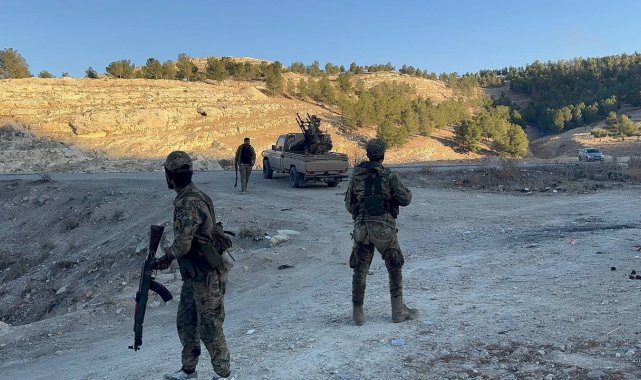Münbiç'te PKKYPG'li teröristlerden gazetecilerin bulunduğu bölgeye dronlu saldırı