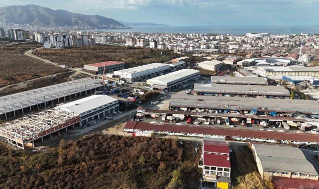 Ordu'da sebze halinin altyapısı yenilendi