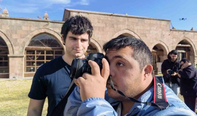 Özel öğrenciler Kayseri'yi fotoğrafladı