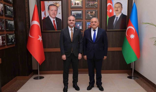 Rektör Uslu'dan Türkiye-Azerbaycan Üniversitesi Ziyareti