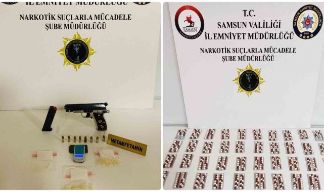 Samsun'da uyuşturucu operasyonu: 3 gözaltı