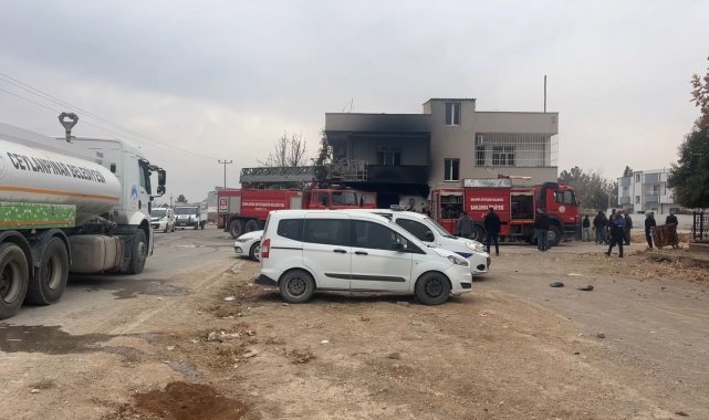 Şanlıurfa'da evde çıkan yangında 3 kişi hastaneye kaldırıldı
