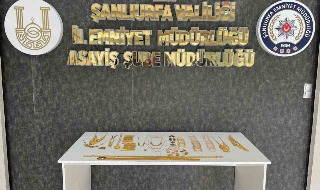 Şanlıurfa'da kuyumcudan altın hırsızlığı: 6 tutuklama